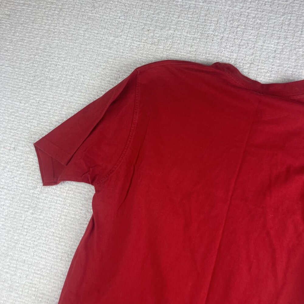 Vintage Ferrari T Shirt Mens Large L Red Short Sleeve Scuderia Logo 2002 - - Picture 13 of 16